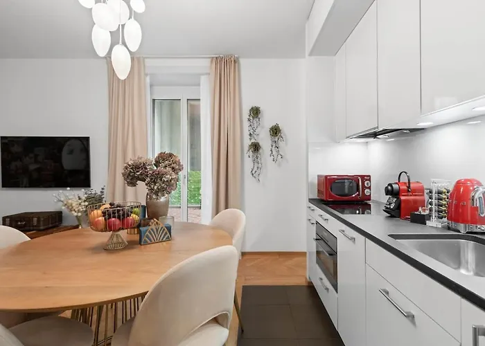 Daire Ac Terrace Freeparking Zürih